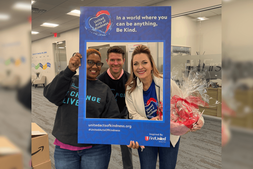 First United Bank celebrates 6 years of United Acts of Kindness Day with a goal of 1M acts in 2026