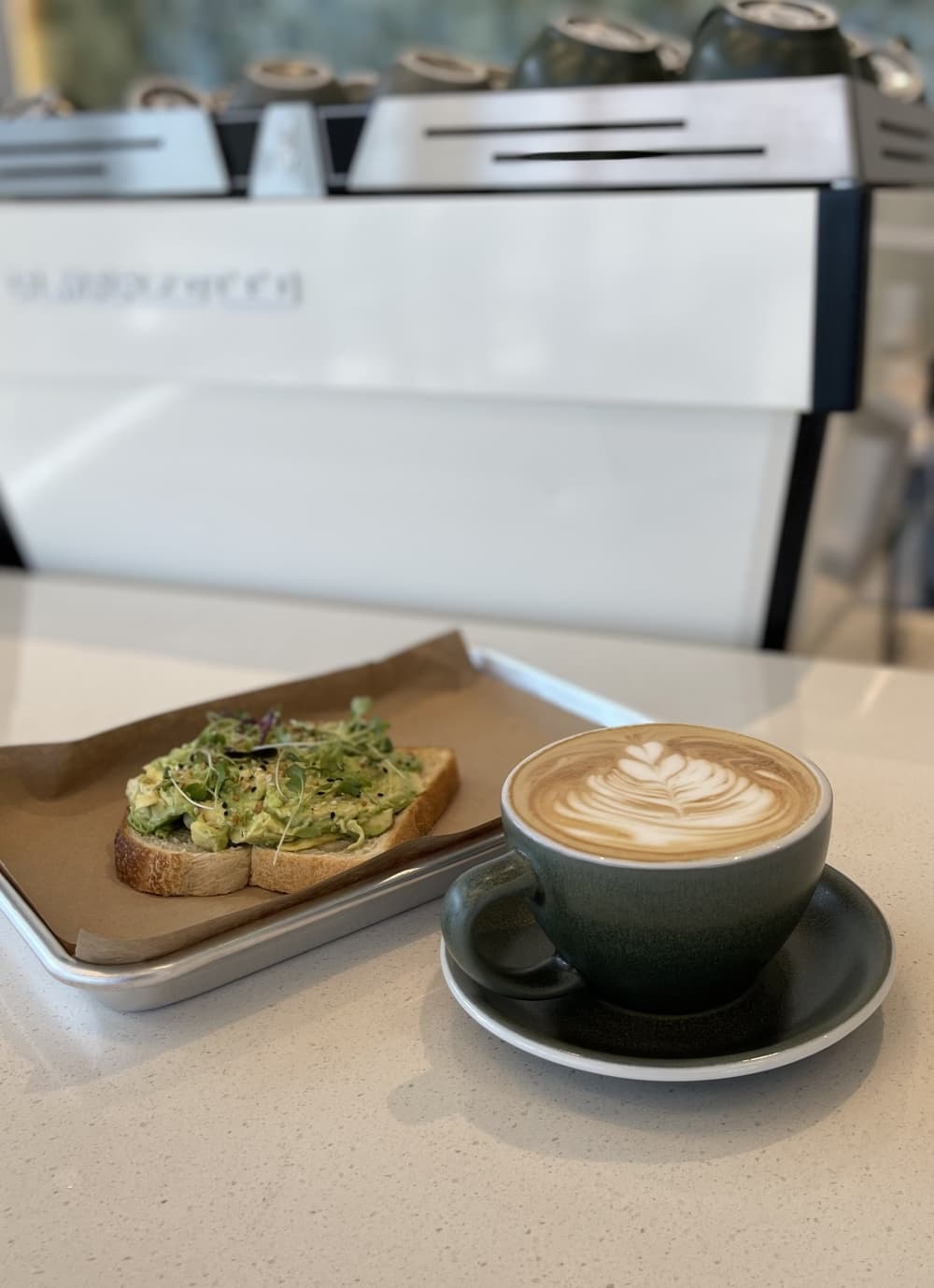An in-house cafe serves coffee, smoothies and light bites. (Courtesy Collective Houston)