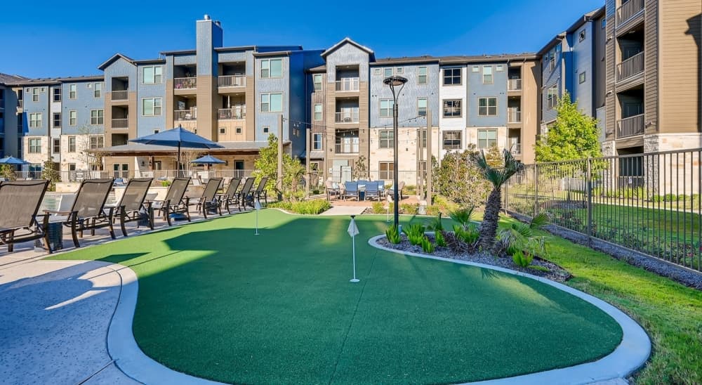 Resort-style amenities at Alders Cross Creek active adult living community including pool, fitness center and social gathering spaces for independent adults