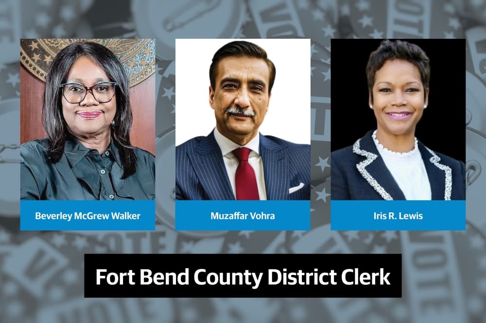 Q&A: See the 3 Democratic primary candidates for Fort Bend County district clerk