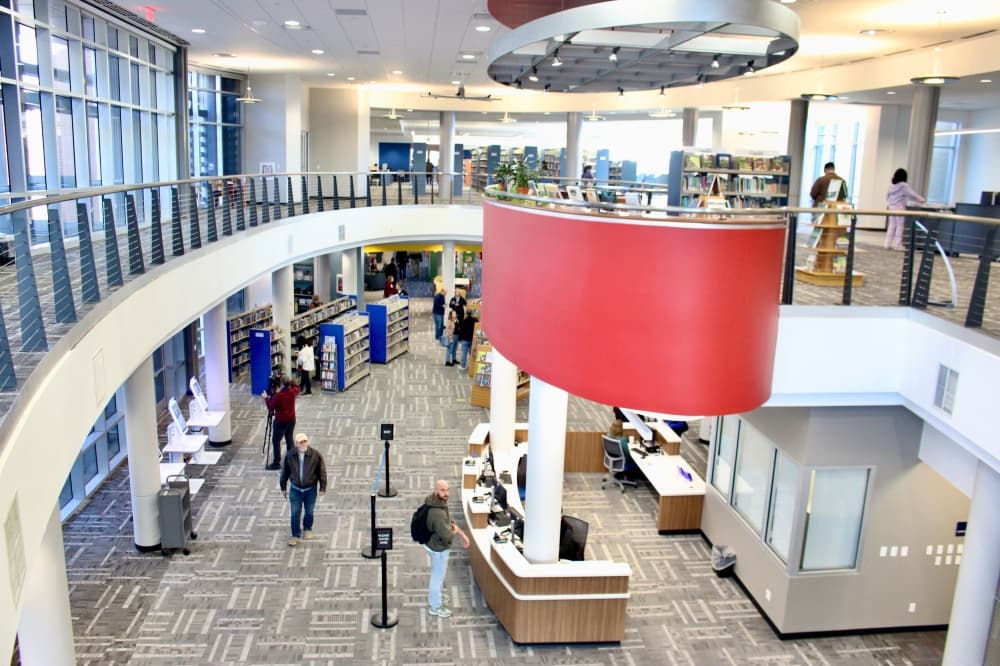 Allen Public Library debuts following $19.9M renovation, expansion project