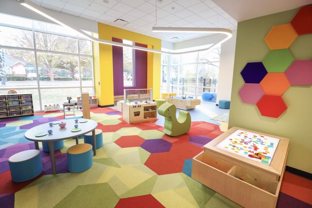 Allen Public Library preschool playground