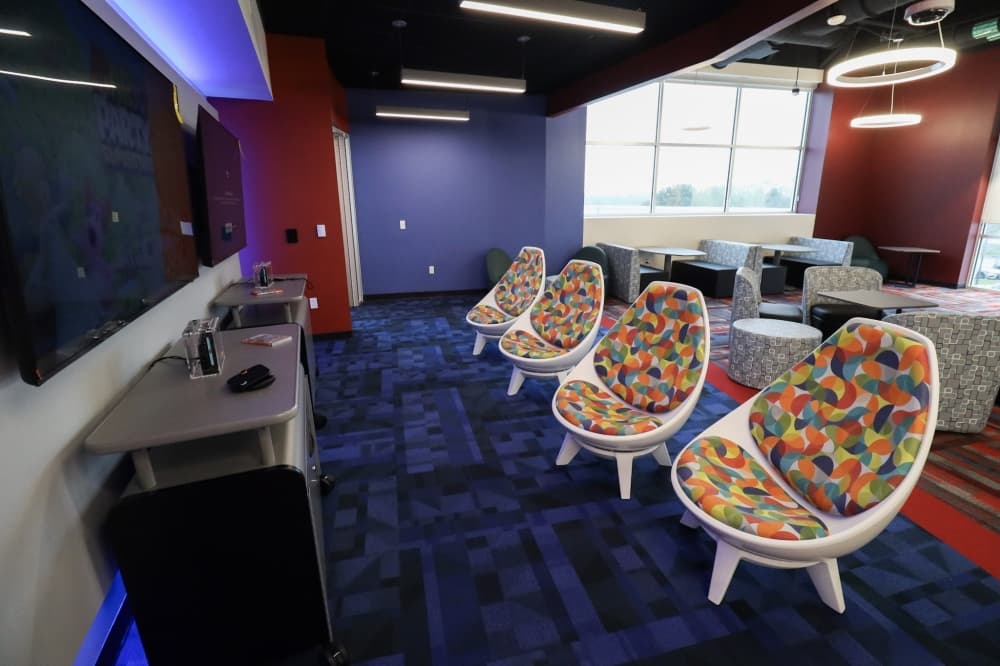 Teen room at Allen Public Library