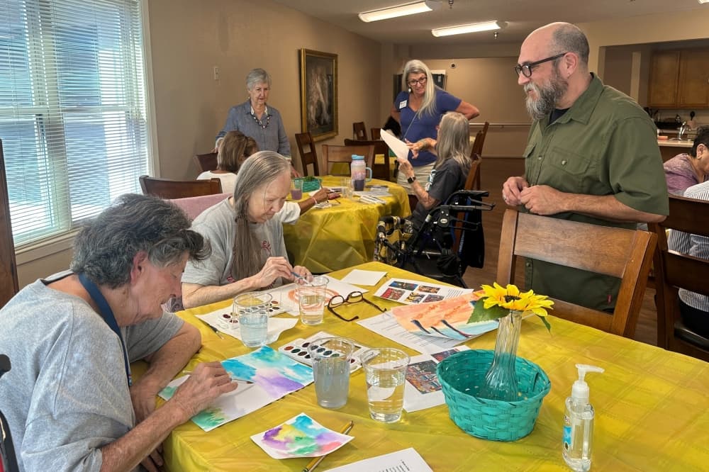 The Woodlands Arts Council launches its Senior Art Program in Montgomery County