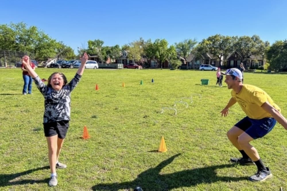 Georgetown Parks and Recreation will bring a lineup of free activities, such as obstacle courses, hula hoops, bubbles, sports games and relays to Woodlake Park on March 11. (Courtesy City of Georgetown)