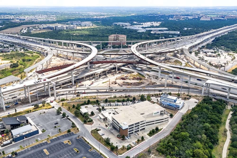 Final flyover ramp opens at Loop 1604 and I-10 interchange