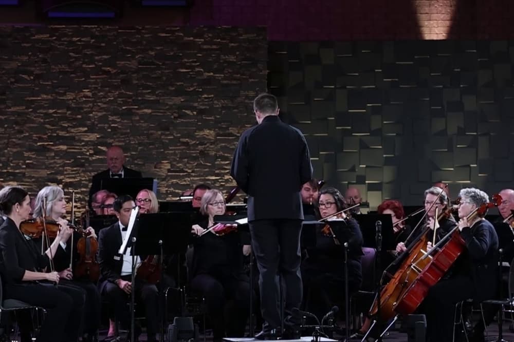 Karl Blench serves as the eighth conductor for the Symphony North of Houston orchestra. (Courtesy Symphony North of Houston)