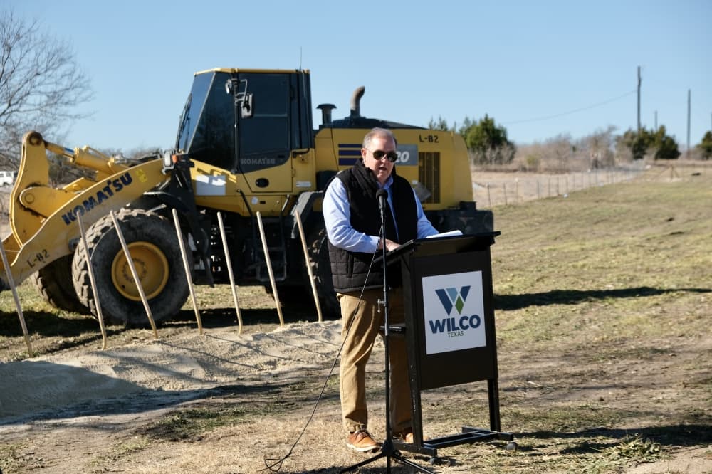 WilCo officials break ground on CR 110 project in Georgetown