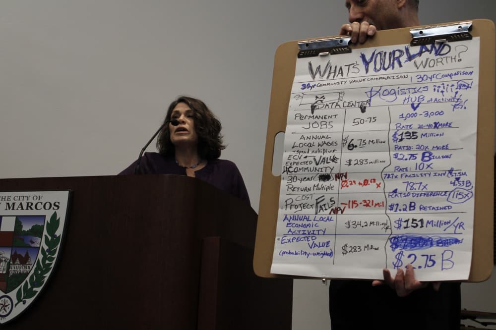 San Marcos residents speak out on proposed data center