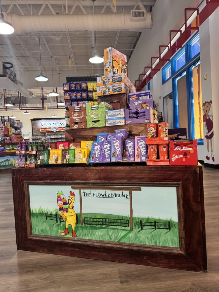 Grandpa Joe's also sells chocolate, international snacks and glass-bottled sodas. (Courtesy Grandpa Joe's Candy Shop)