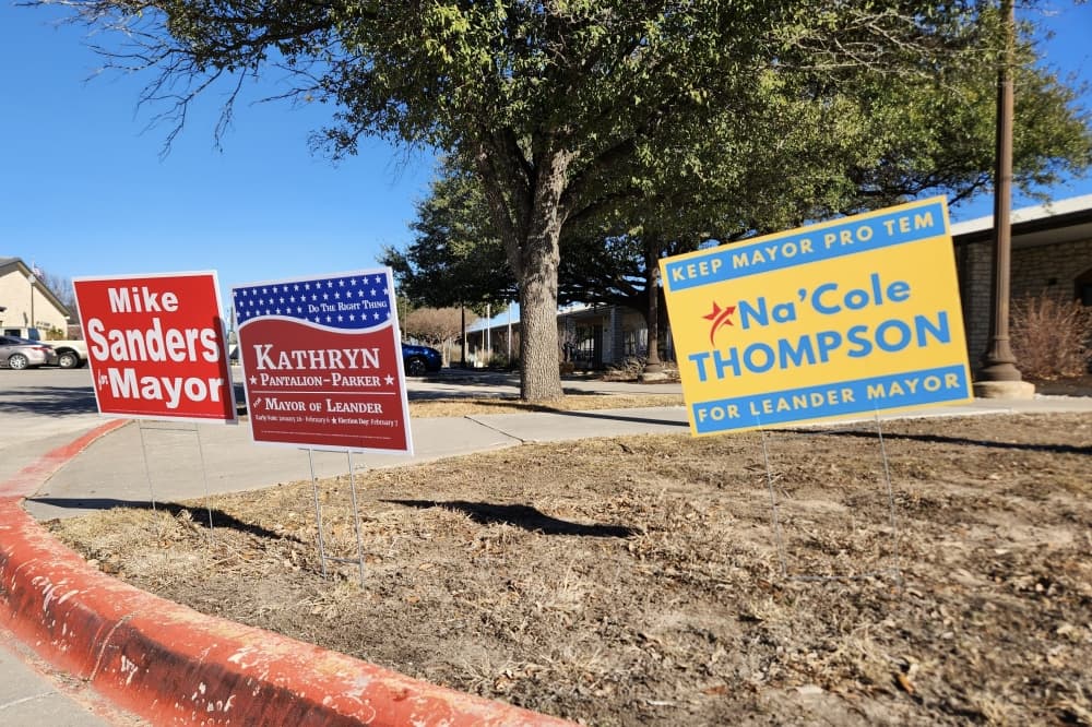 Unofficial voting results show Na’Cole Thompson wins race for Leander mayor
