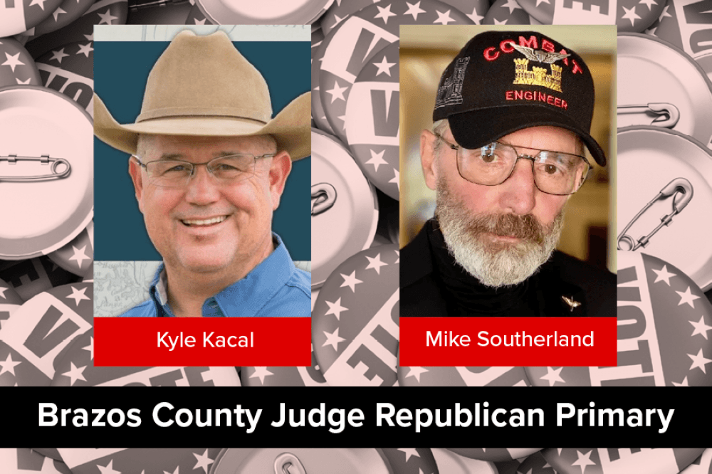 Q&A: Get to know the Republican candidates for Brazos County judge