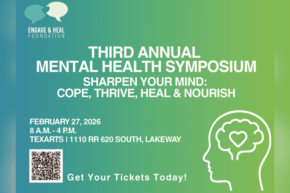 Sharpen your mind at the third annual Engage & Heal Foundation Mental Health Symposium