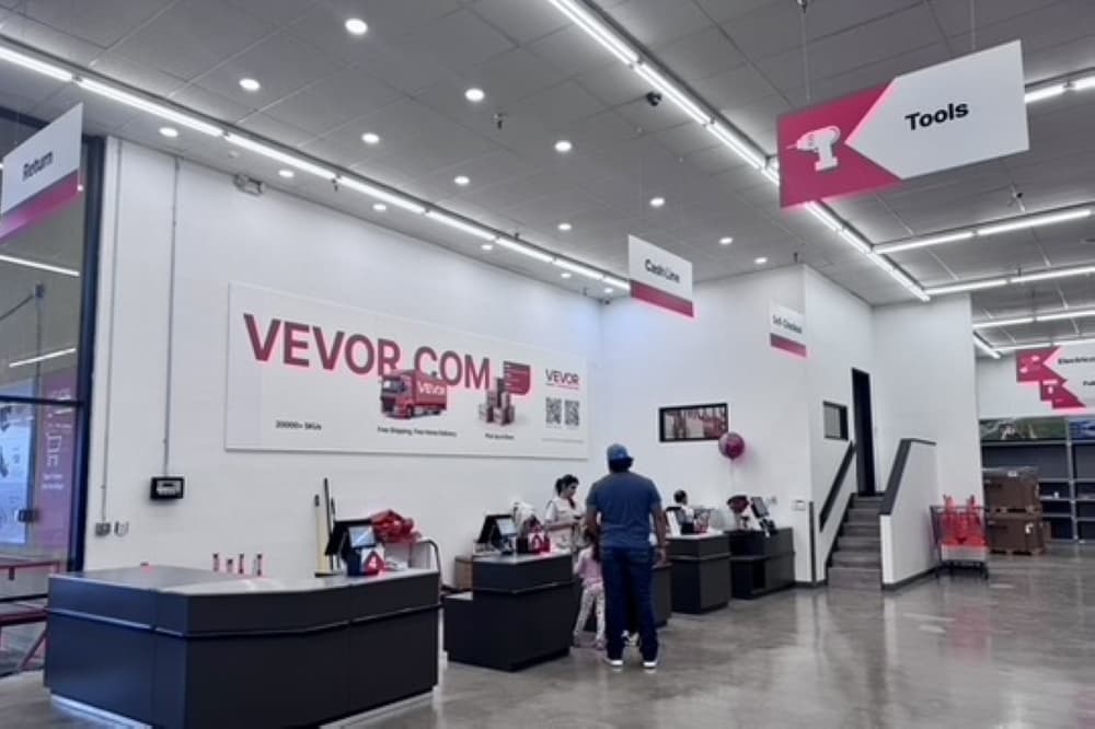 VEVOR now offering home improvement products on Jones Road