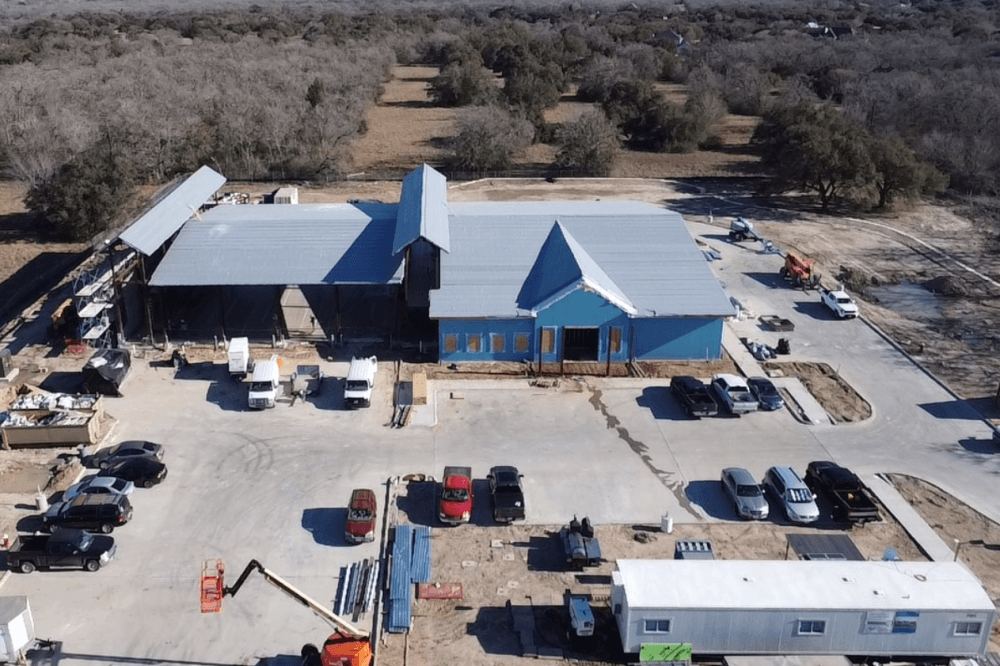 Work is ongoing on the new fire station in College Station. (Courtesy city of College Station).