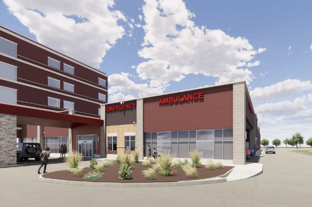 Medical City Alliance is expected to break ground on its new facility in March. (Rendering courtesy of Medical City Alliance)