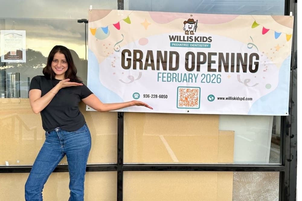 Willis Kids Pediatric Dentistry clinic opening soon in Willis
