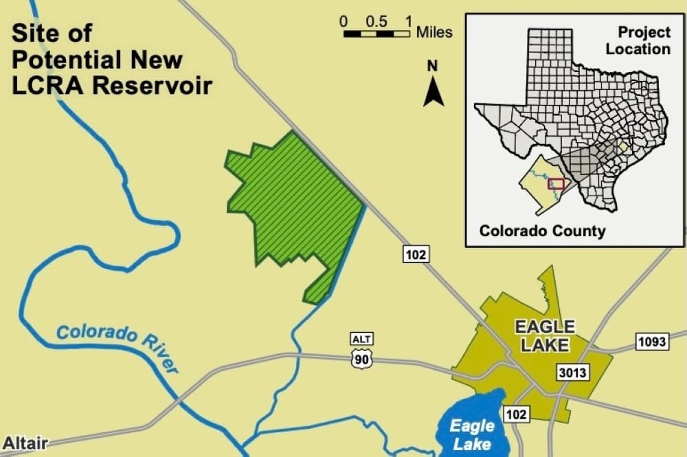 New LCRA reservoir could add 13B gallons to Central Texas water supply
