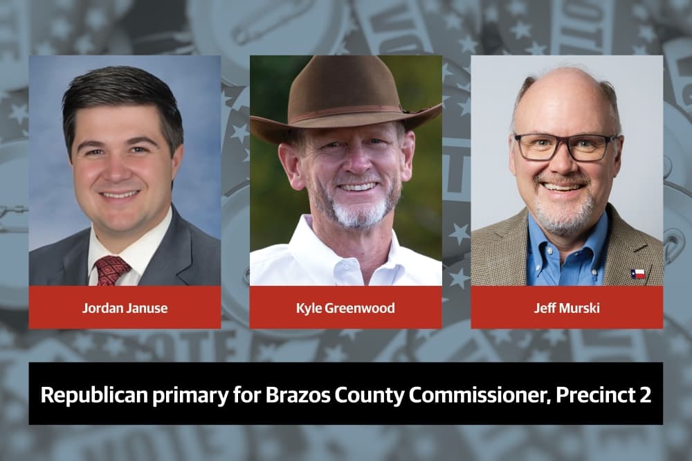 Q&A: Meet the Republican candidates for Brazos County  Precinct 2 commissioner
