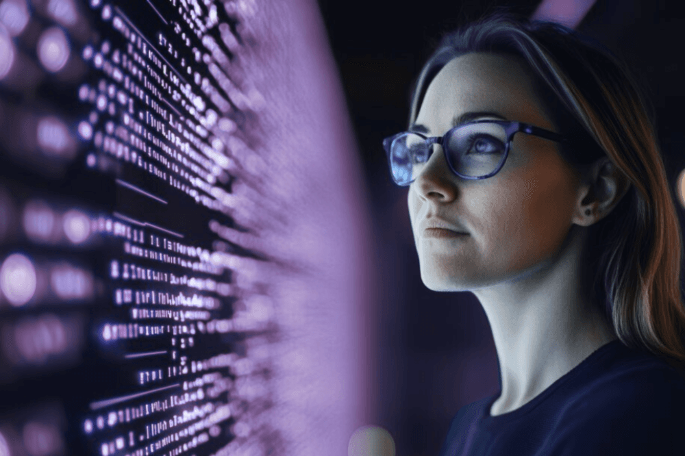 Digital cybersecurity shield protecting business data from AI-generated malware, credential theft and ransomware attacks — representing the proactive IT security solutions provided by Reliable Technology for small businesses.