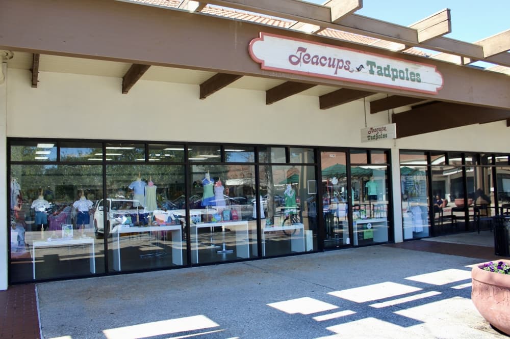 outside the store