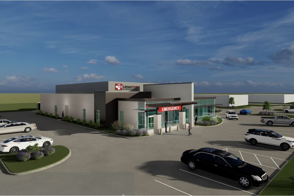 Legacy ER and Urgent Care in Frisco, Medical City Fort Worth renovations: See 5 of the latest permits filed in the North Texas area