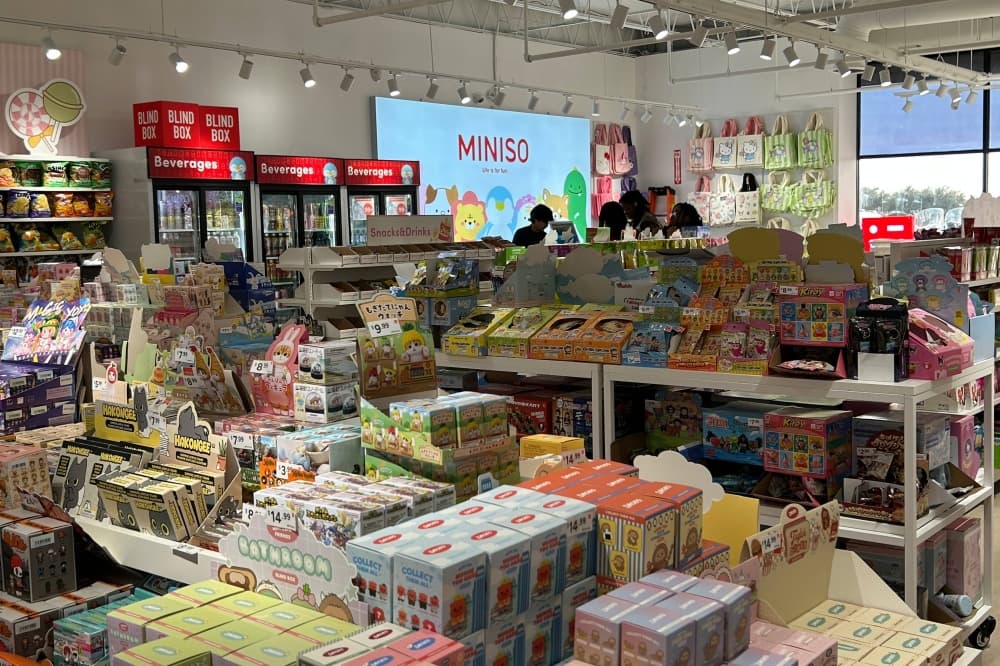 Miniso sells apparel, toys in east Plano
