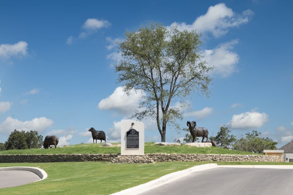 George's Ranch roundabout
