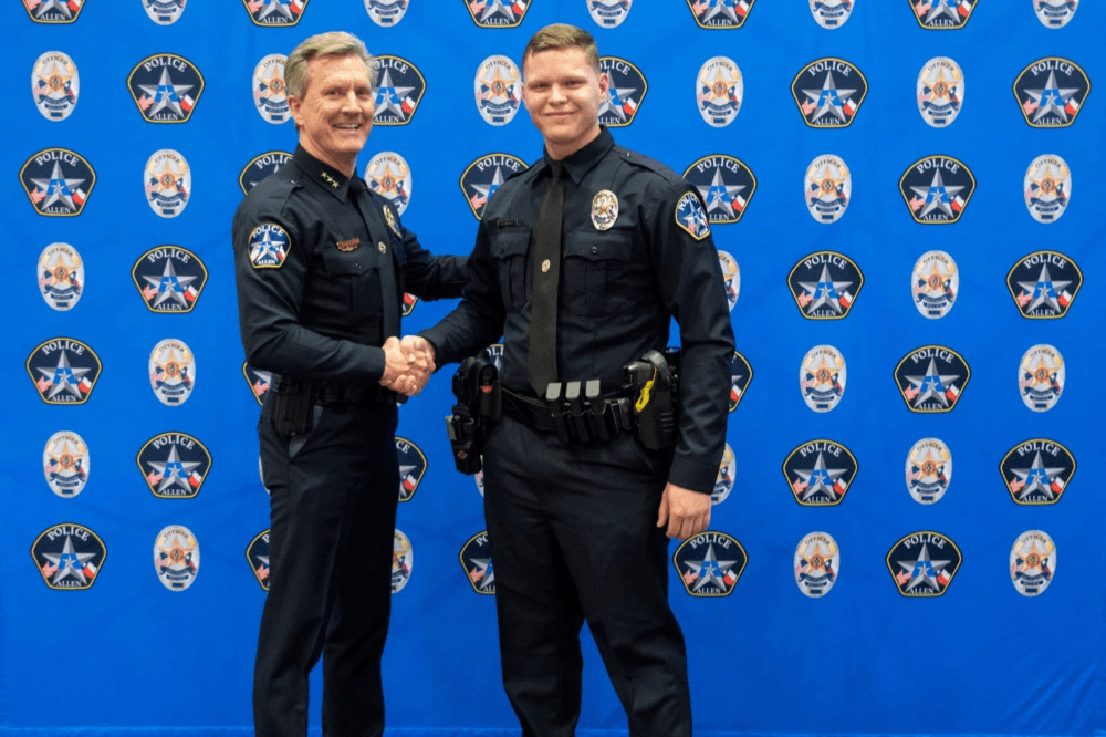 Jacob groves with allen PD