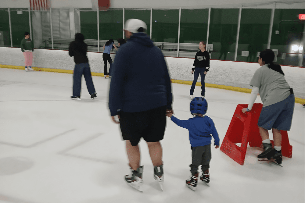 Family-friendly ice skating rink in Austin open year-round