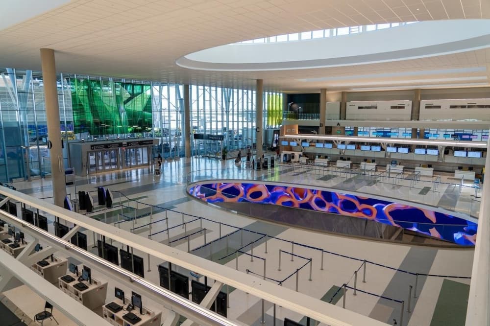 Select international airlines transition to IAH's newly expanded Terminal E
