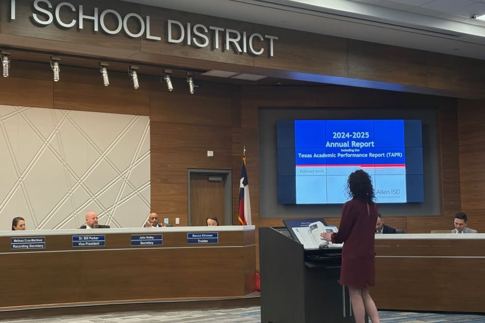 Allen ISD board reviews academic performance report for 2024-25 school year
