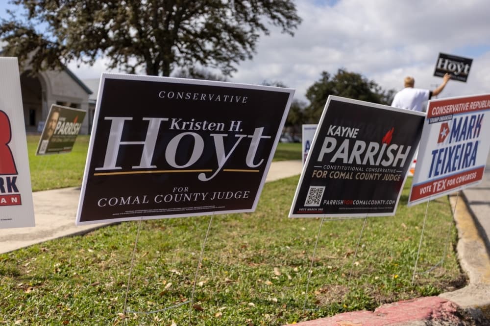 Hoyt wins primary race for Comal County Judge, results show