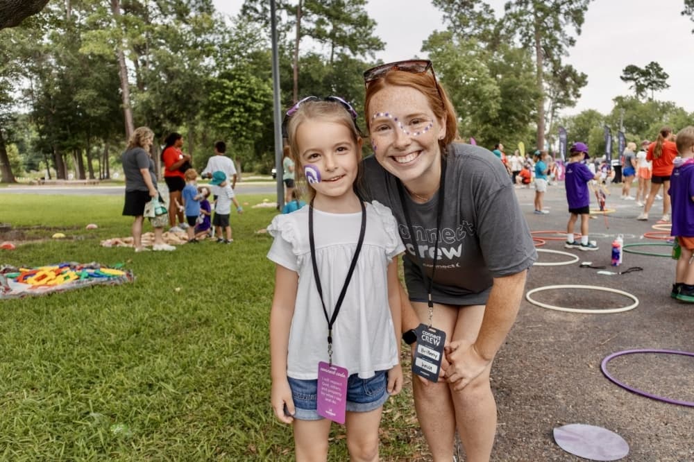 Connect Camps partners with local churches in the community, so campers can connect with crew members and create lasting relationships. (Courtesy Connect Camps)