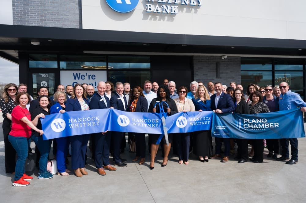 Hancock Whitney opens new branch on Plano, Richardson border