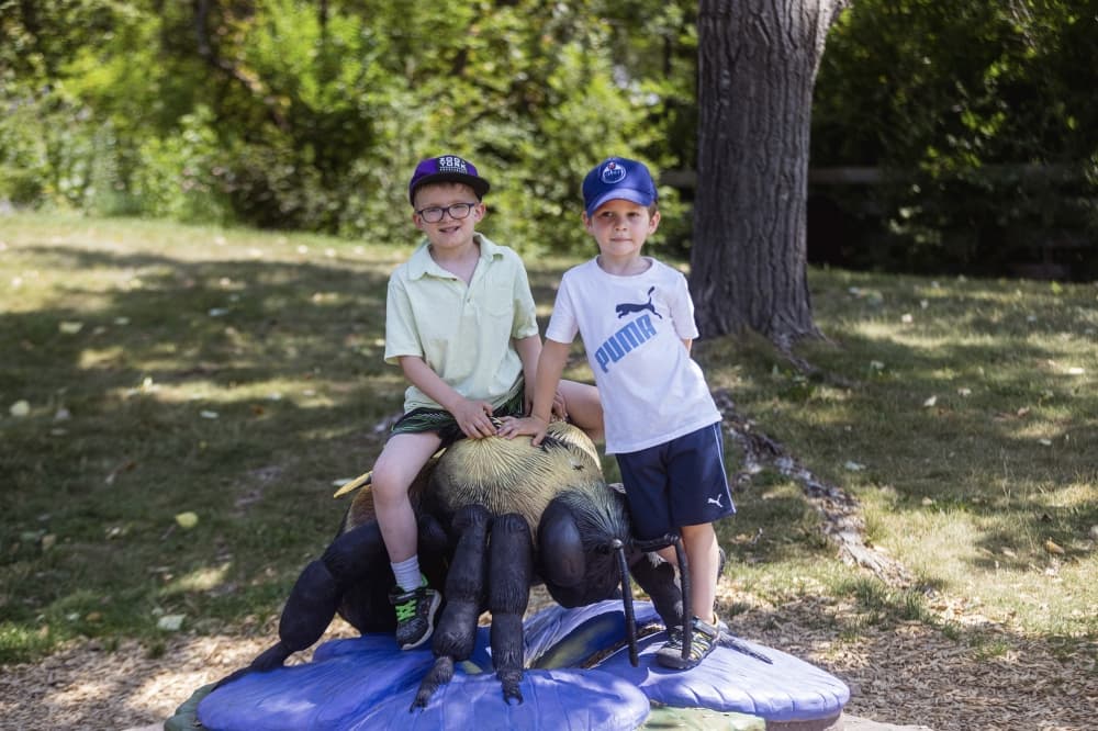 San Antonio Zoo unveils 12 climbable pollinator-themed statues