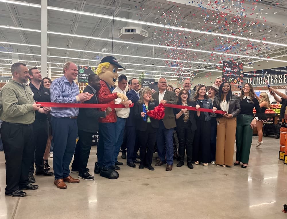 Customers could start shopping at the new Tom Thumb in Argyle at 6 a.m. on March 6. (Heather McCullough/Community Impact)