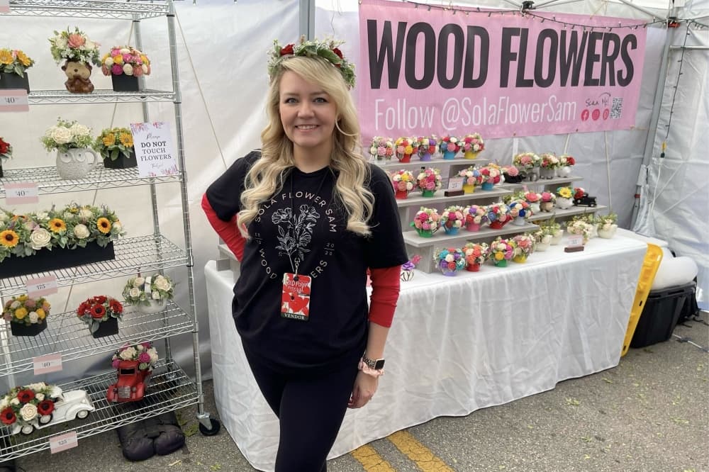 Sola Flower Sam handcrafts long-lasting blooms in Georgetown