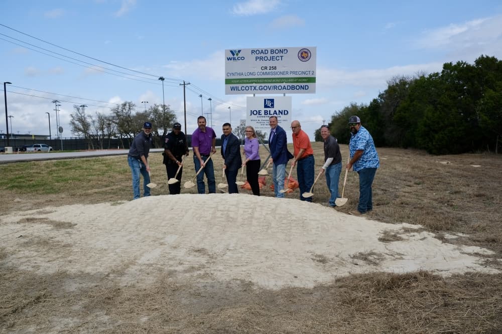 WilCo officials break ground on Legacy Ranch Drive in Liberty Hill