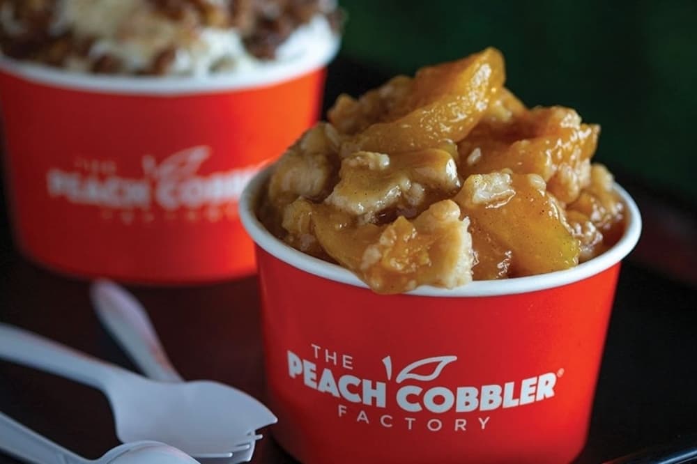 The Peach Cobbler Factory serves sweet treats in Plano