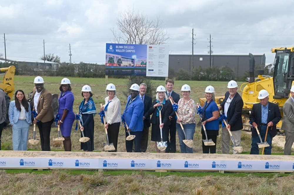 Blinn College breaks ground on new Waller Campus