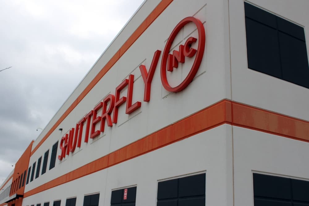 Shutterfly manufactures photo-centric items in Plano
