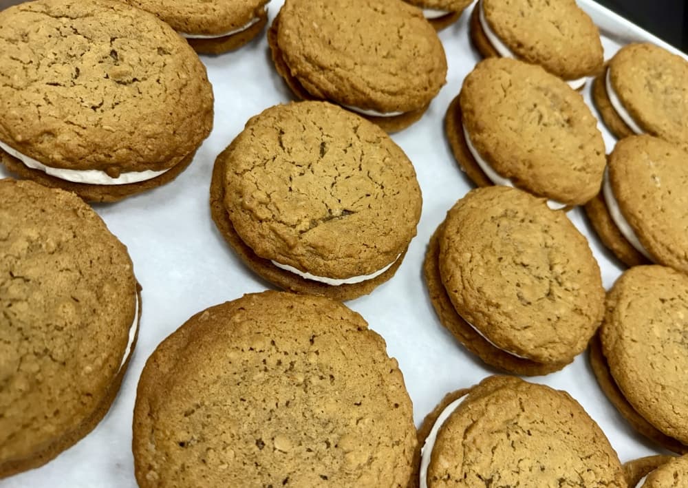 Little B’s Bakery specializes in chunky cookies, including oatmeal cream pies. (Courtesy Little B’s Bakery)