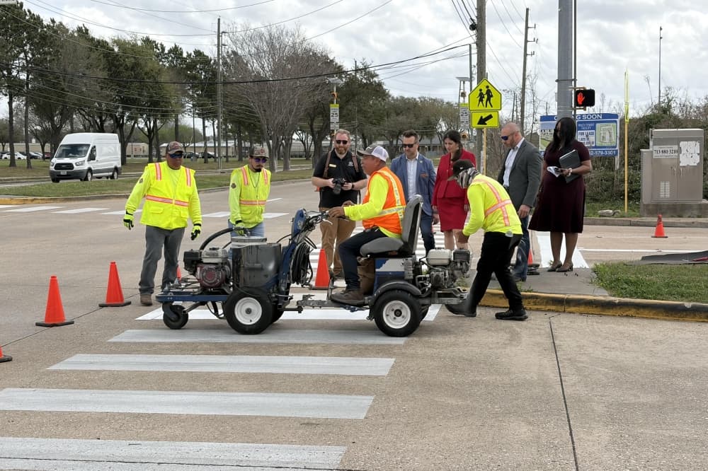 Harris County Crosswalks 4 Precinct 4 begins next round of revamped crosswalks