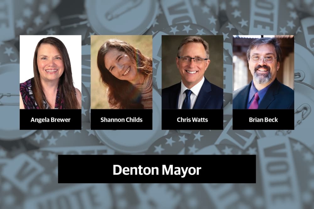 Q&A: Meet the candidates for Denton mayor