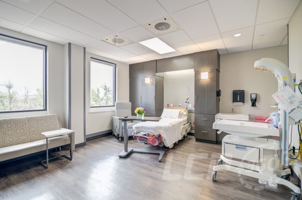 BSW Frisco labor and delivery room
