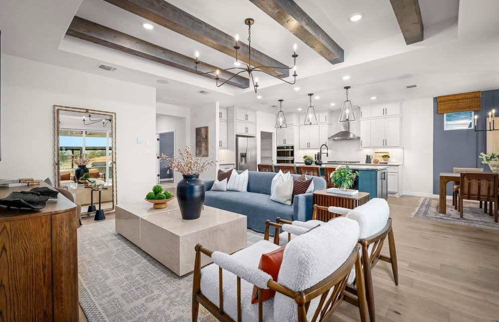 Lost Pines living room interior