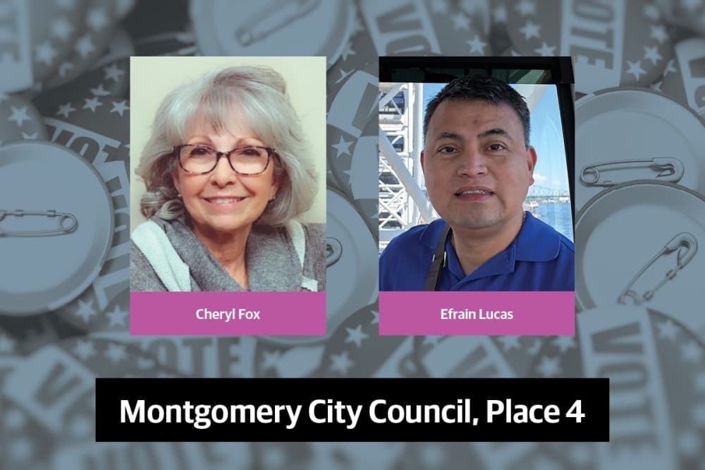 Q&A: Meet the candidates running for Montgomery City Council, Place 4