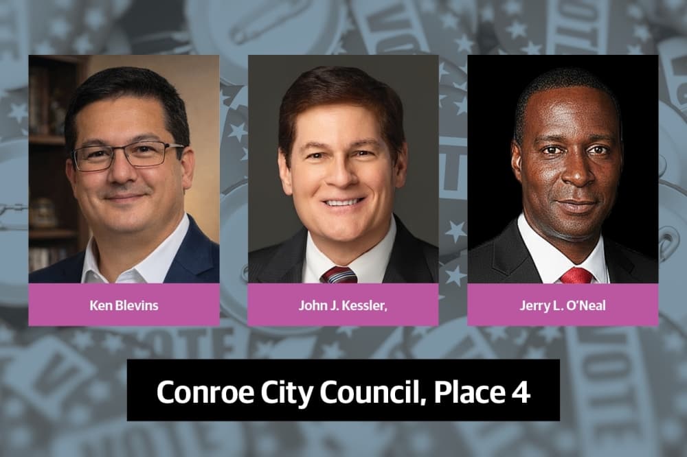 Q&A: Meet the candidates running for Conroe City Council Place 4