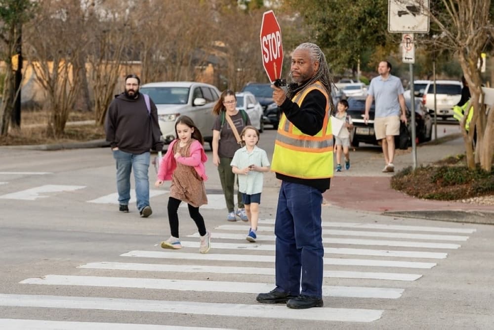 ‘Too many close calls’: Pedestrian safety improvements underway at Houston school intersection